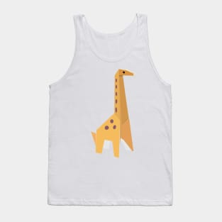 Origami Giraffe Tank Top